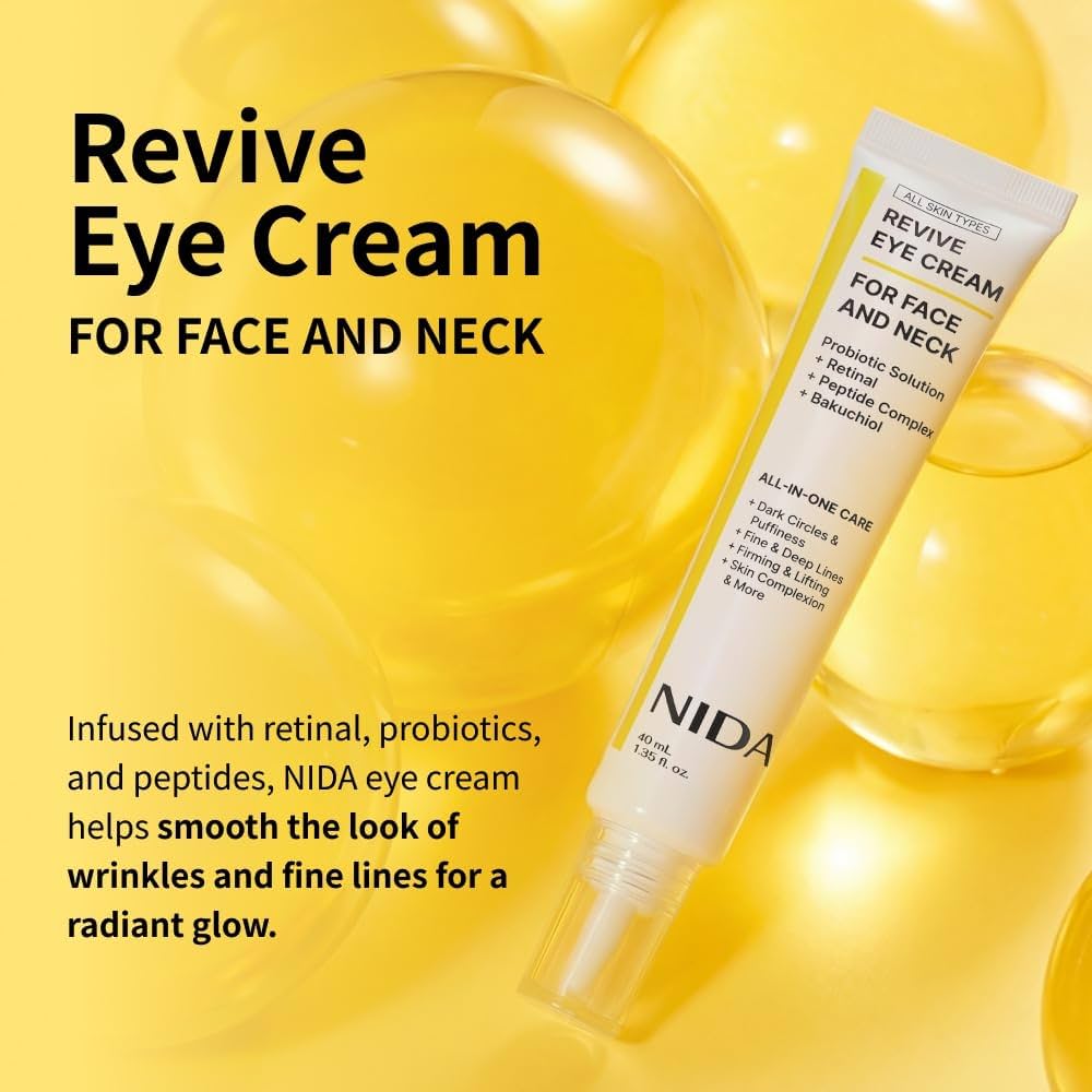 NIDA Revive Eye Cream For Face And Neck 40ml by NIDA – Eye Cream & Serum