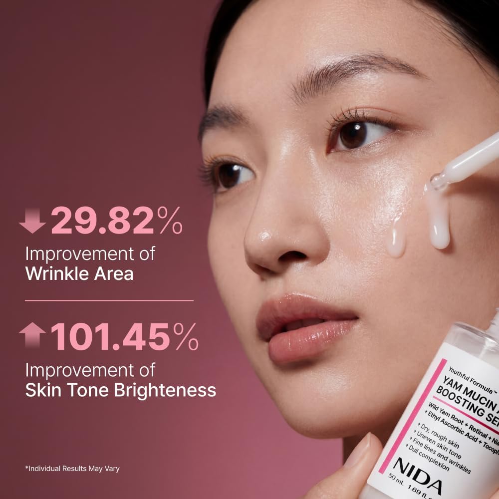 NIDA Youthful Formula Yam Mucin ABCE Boosting Serum 55ml by NIDA – Serum & Ampoule
