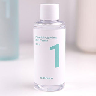 No.1 Pure - Full Calming Herb Toner 100ml - numbuzin | Kiokii and...