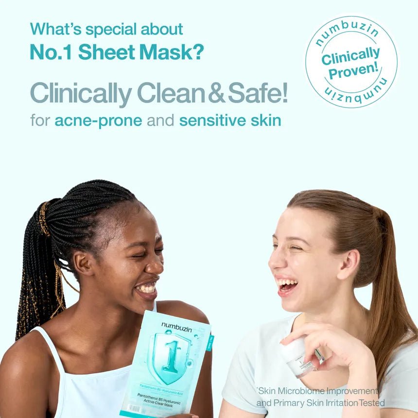 numbuzin No.1 Pantothenic B5 Hyaluronic Active Clear Mask by numbuzin – Sheet Mask