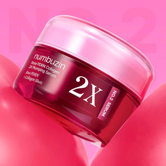 Numbuzin No.2 Rose PDRN Collagen 2X Plumping Serum 30ml by numbuzin – Serum & Ampoule