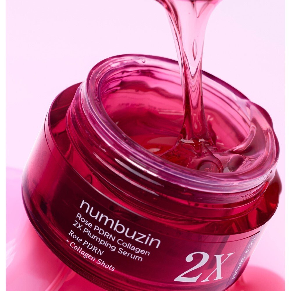 Numbuzin No.2 Rose PDRN Collagen 2X Plumping Serum 30ml by numbuzin – Serum & Ampoule