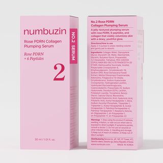 Numbuzin No.2 Rose PDRN Collagen Plumping Serum 30ml by numbuzin – Serum & Ampoule photo