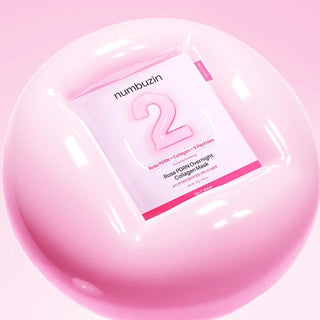 Numbuzin No.2 Rose PDRN Overnight Collagen Mask 4pc by numbuzin – Sheet Mask photo