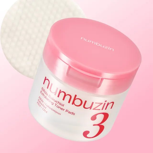 numbuzin No.3 Bifida Bakuchiol Exfoliating Toner Pads 70 Pads by numbuzin – Toner Pads