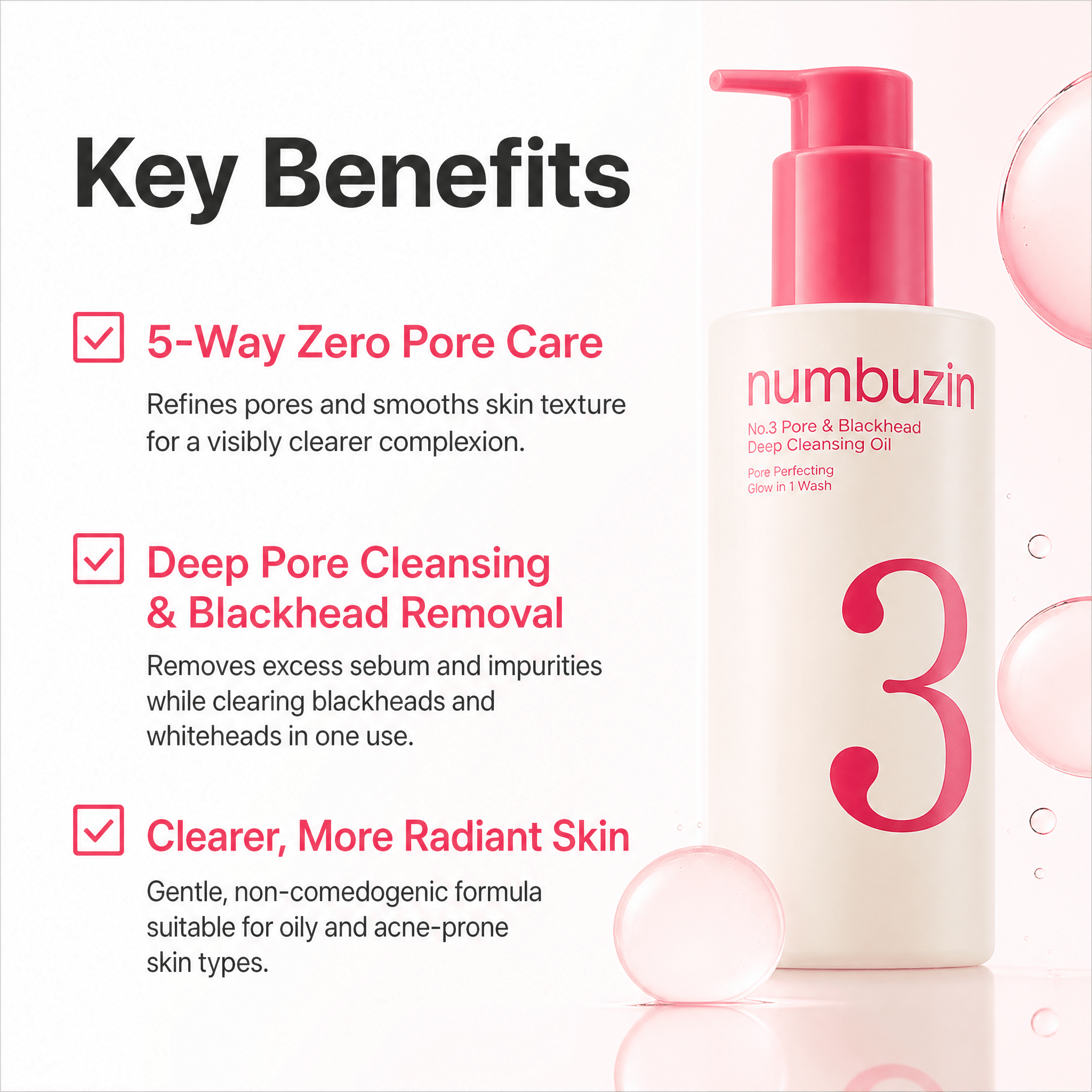 numbuzin No.3 Bifida Bakuchiol Exfoliating Toner Pads 70 Pads by numbuzin – Toner Pads
