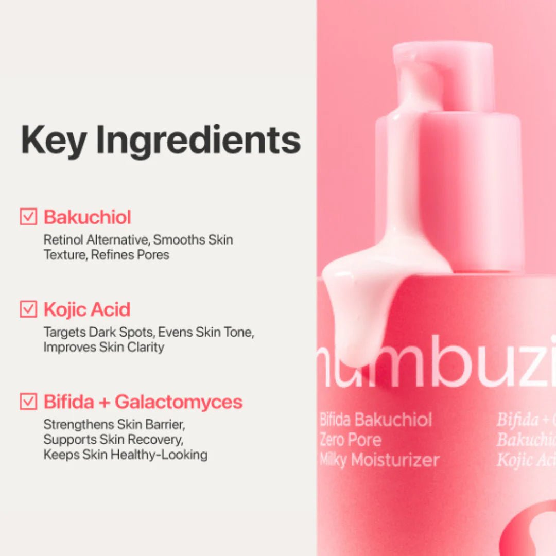 numbuzin No.3 Bifida Bakuchiol Zero Pore Milky Moisturizer 150ml by numbuzin – Lotion & Cream