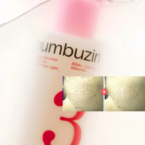 numbuzin No.3 Bifida Bakuchiol Zero Pore Milky Toner Light 200ml by numbuzin – Toner & Essence