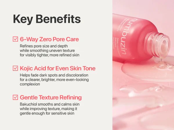 numbuzin No.3 Bifida Bakuchiol Zero Pore Serum 30ml by numbuzin – Serum & Ampoule