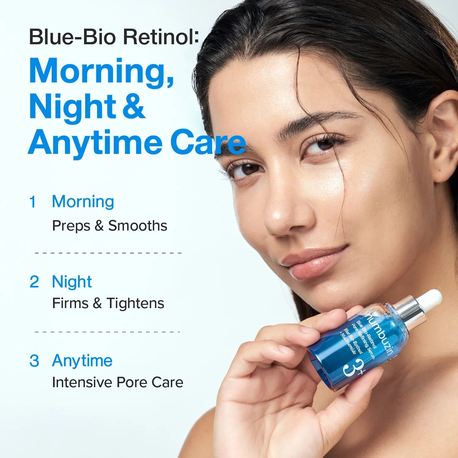 Numbuzin No.3 Blue Bio - Retinol Pore Refining Serum 30ml by numbuzin – Serum & Ampoule