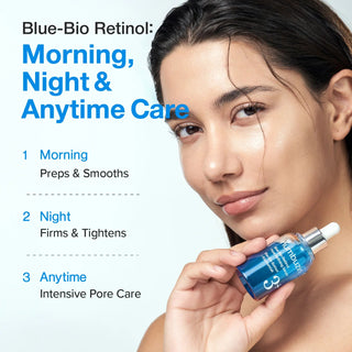 Numbuzin No.3 Blue Bio - Retinol Pore Refining Serum 30ml by numbuzin – Serum & Ampoule photo