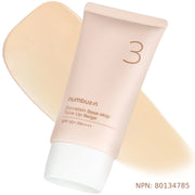 Numbuzin No.3 Porcelain Base - Skip Tone Up Beige 50ml by numbuzin – Primer