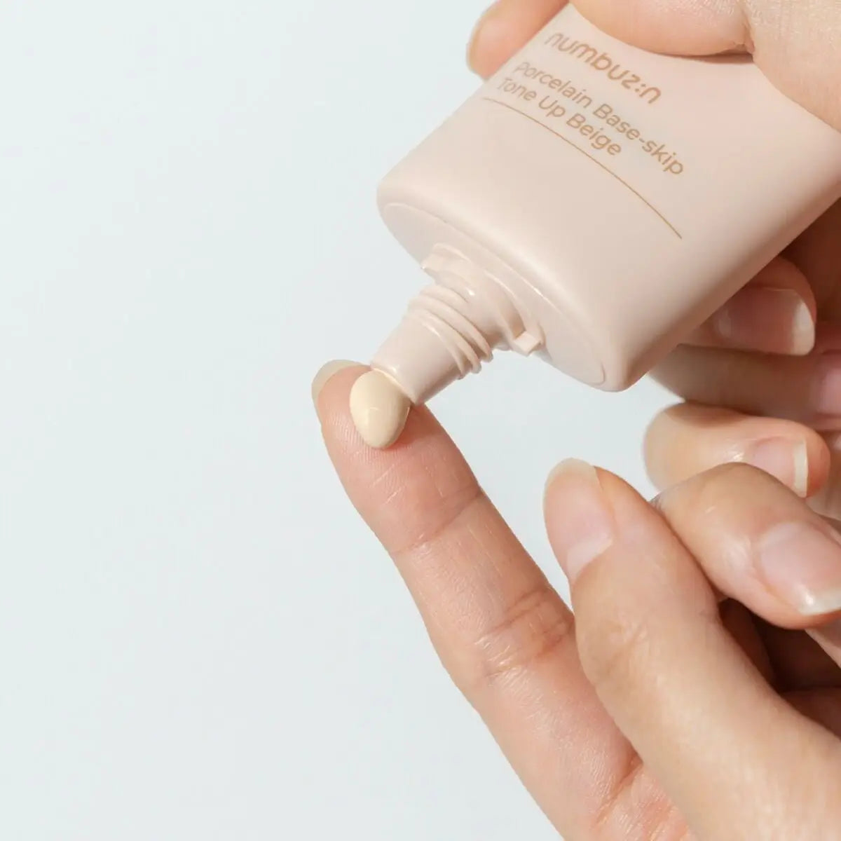 Numbuzin No.3 Porcelain Base - Skip Tone Up Beige 50ml by numbuzin – Primer