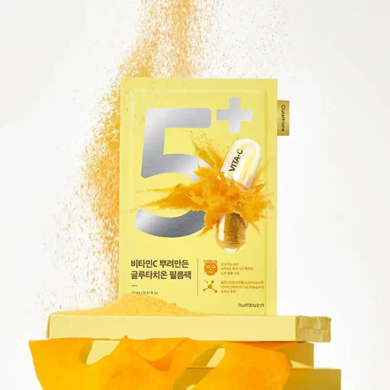 Numbuzin No.5 Vitamin Spotlight Sheet Mask 4pcs by numbuzin – Sheet Mask