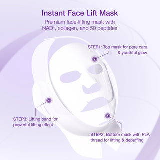 Numbuzin No.9 NAD Bio Lifting - sil Full Face Mask (Box 4pcs/Single) by numbuzin – Sheet Mask photo