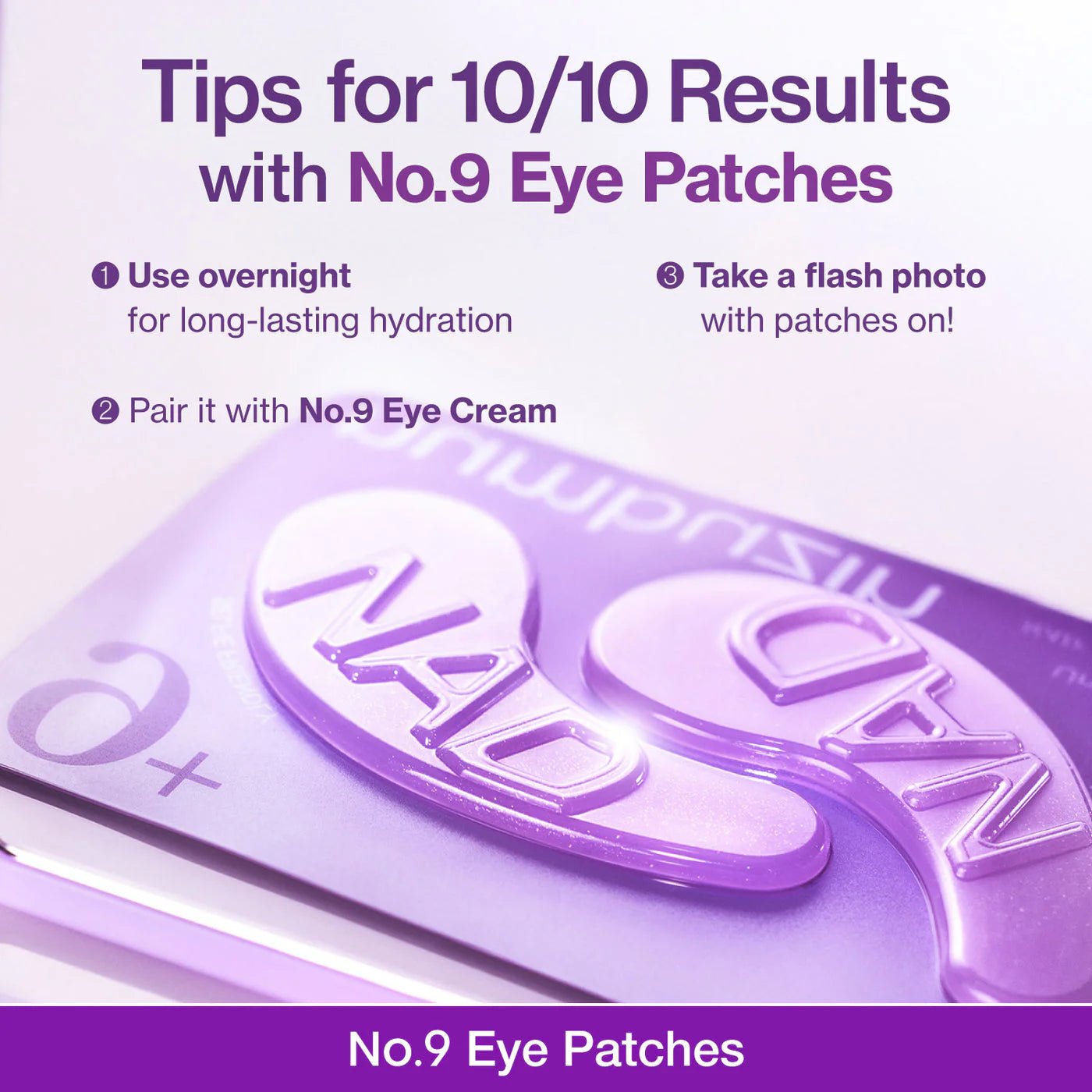 Numbuzin No.9 NAD+ Collagen Under Eye Patches 5pc by numbuzin – Eye Masks
