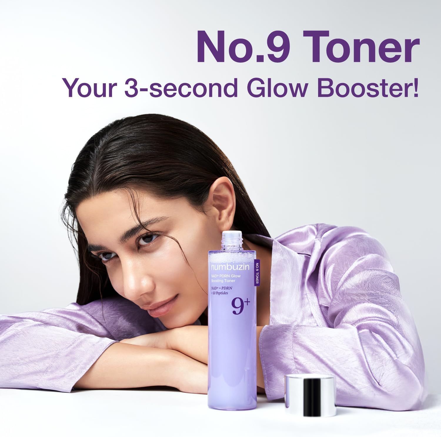 Numbuzin No.9+ NAD+ PDRN Glow Boosting Toner 150ml by numbuzin – Toner & Essence