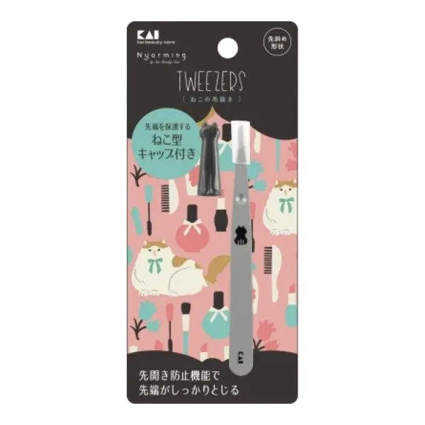 Kai Nyammy Nyarming Tweezer 1pc by Kai – Skin Care Tool