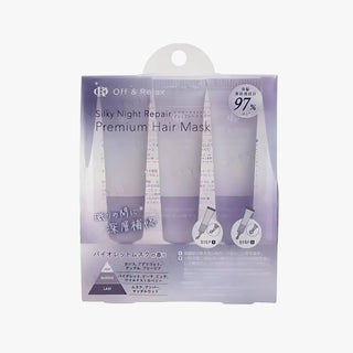 OFF RELAX Silky Night Repair Premium Hair Mask 3 Pieces - Off&Relax | Kiokii and...