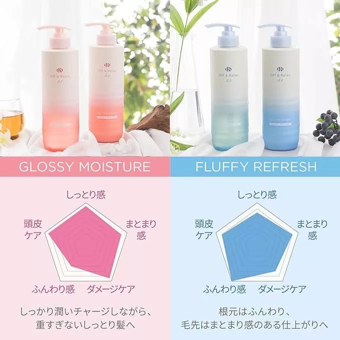 OFF & RELAX Spa Shampoo OR Treatment Fluffy Refresh 460ml by Off&Relax – Shampoo / Conditioner