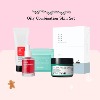 Oily Combination Skin Set - Christmas Pick - Anua | Kiokii and...