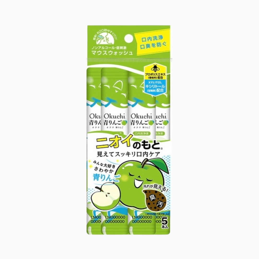 OKUCHI Green Apple Mouthwash 5pcs by Okuchi – Oral Care