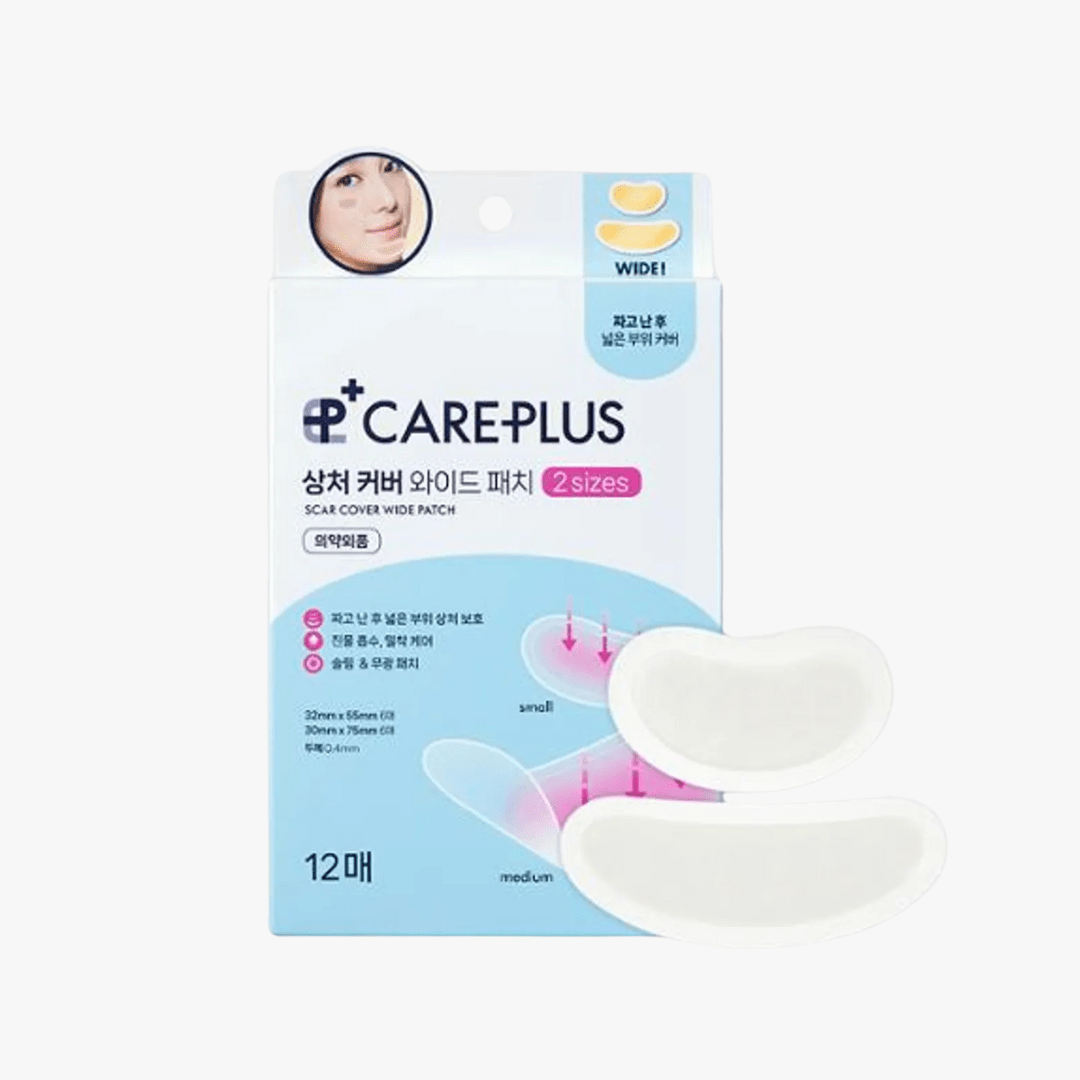 Olive Young CARE PLUS Scar Cover Wide Patch (12pcs) by Olive Young – Pimple Patch