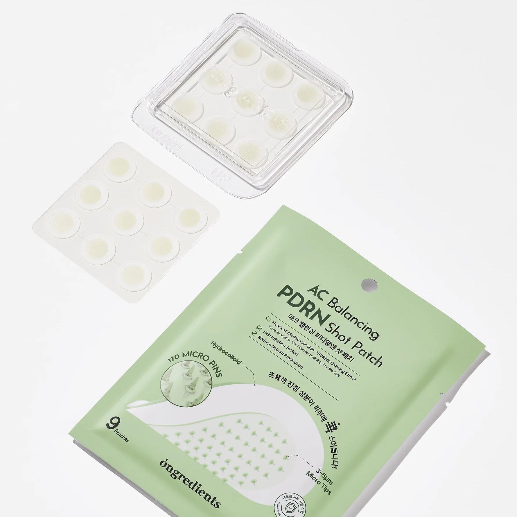Ongredients AC Balancing PDRN Shot Patch (9 Patches) by ongredients – Pimple Patch
