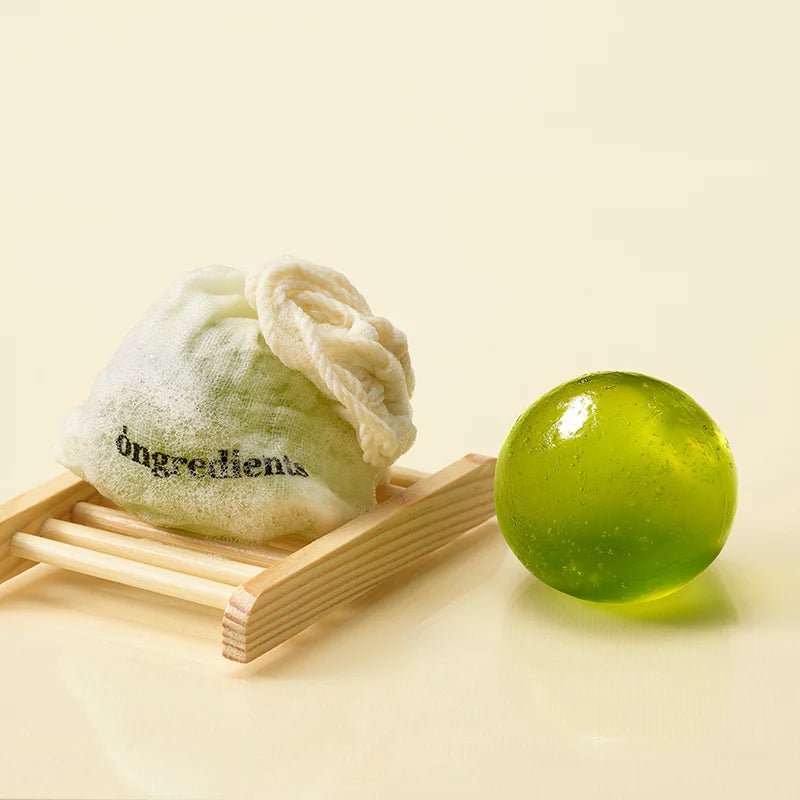 Ongredients Jeju Green Tea Cleansing Ball 1pc by ongredients – Facial Cleanser