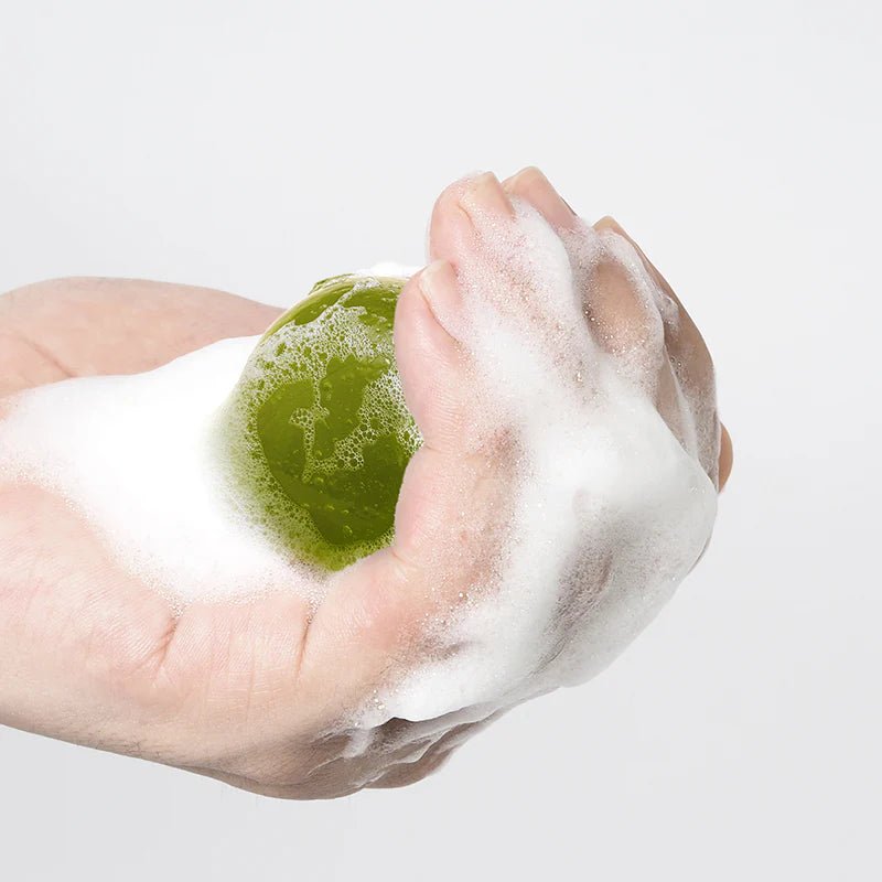 Ongredients Jeju Green Tea Cleansing Ball 1pc by ongredients – Facial Cleanser