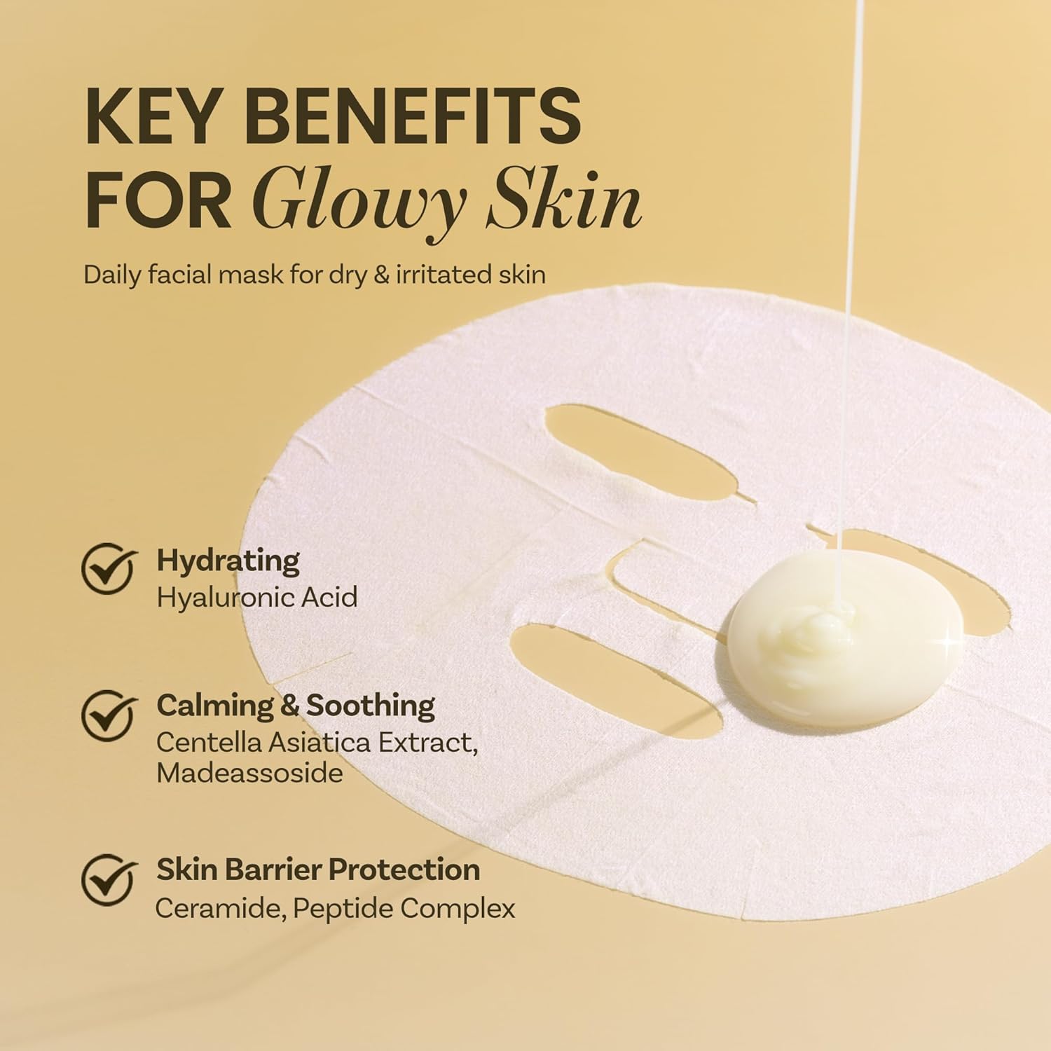 Ongredients Skin Barrier Calming Mask 6pcs by ongredients – Sheet Mask