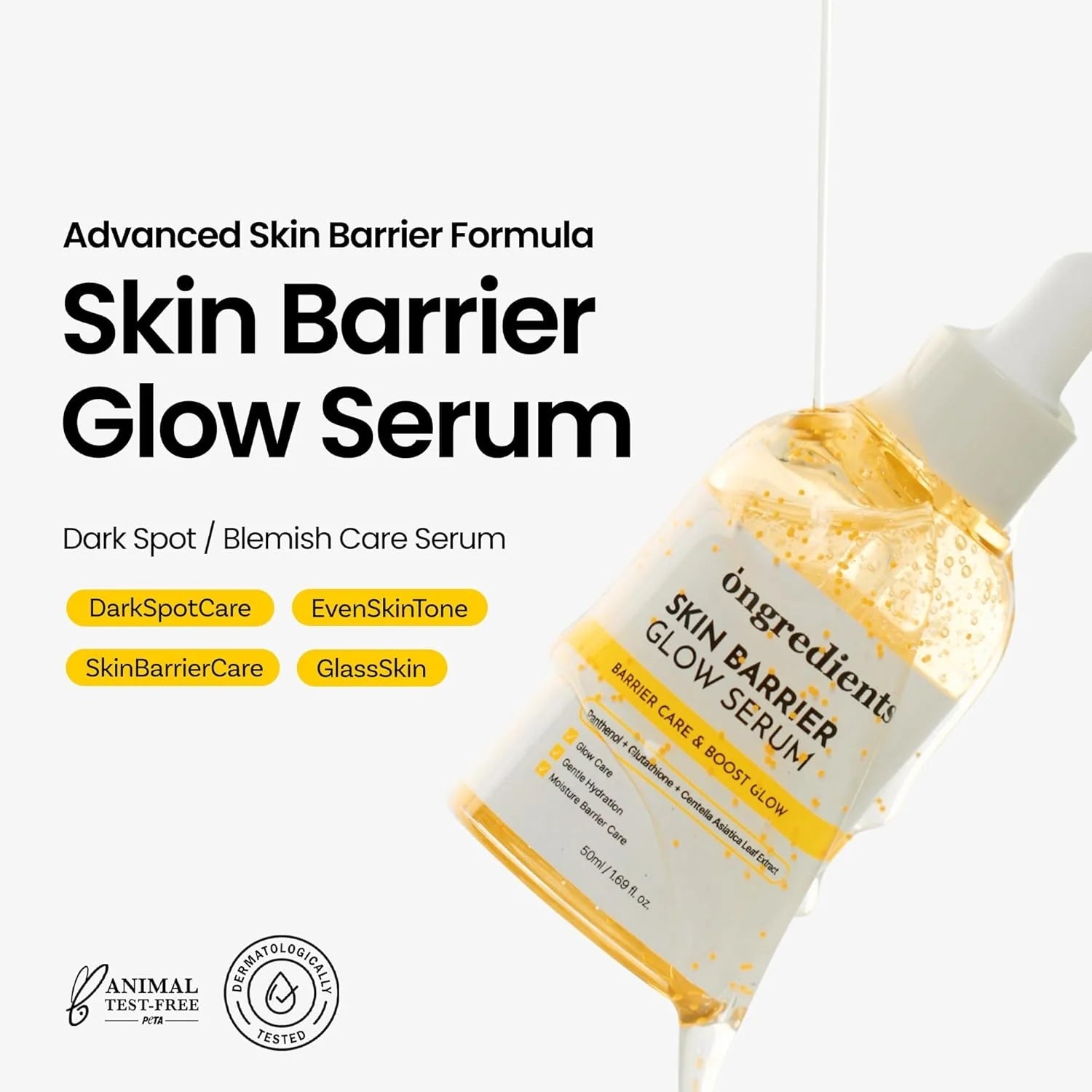 ongredients Skin Barrier Glow Serum 50ml by ongredients – Serum & Ampoule