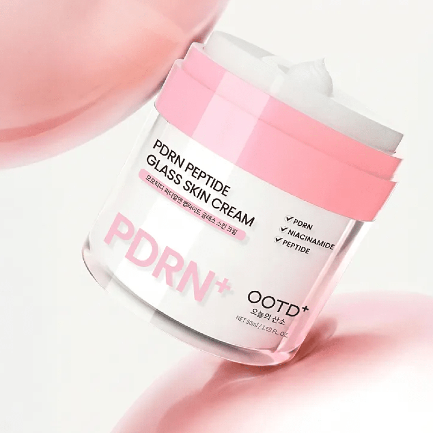 OOTD PDRN Peptide Glass Skin Cream 50ml by OOTD – Lotion & Cream