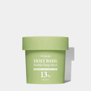 P.CALM Holy Basil Bubble Deep Mask 90g by P.CALM – Wash - Off Mask photo