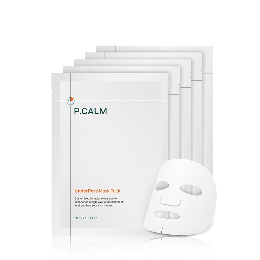 P.CALM UnderPore Mask Pack 5 sheets by P.CALM – Sheet Mask