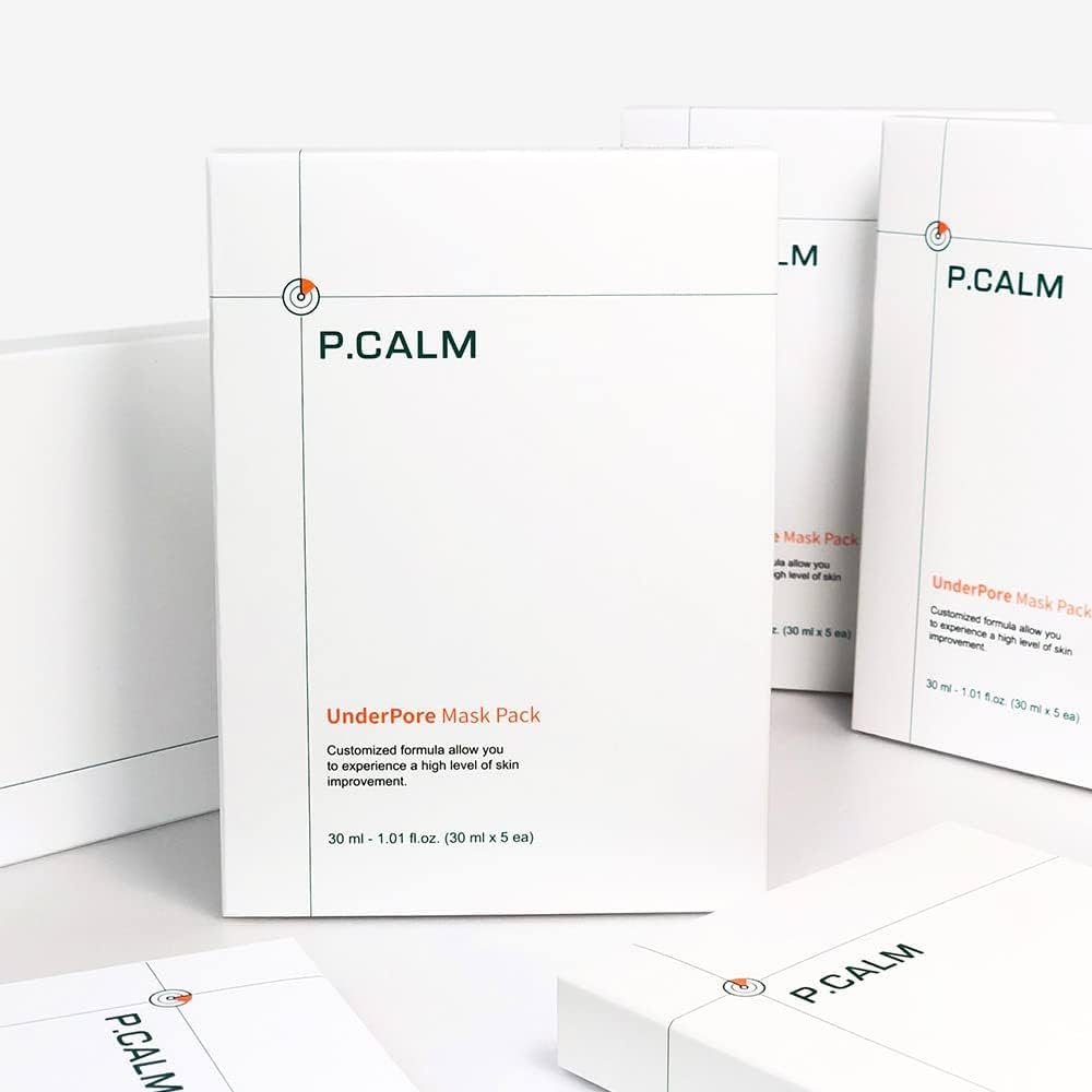P.CALM UnderPore Mask Pack 5 sheets by P.CALM – Sheet Mask