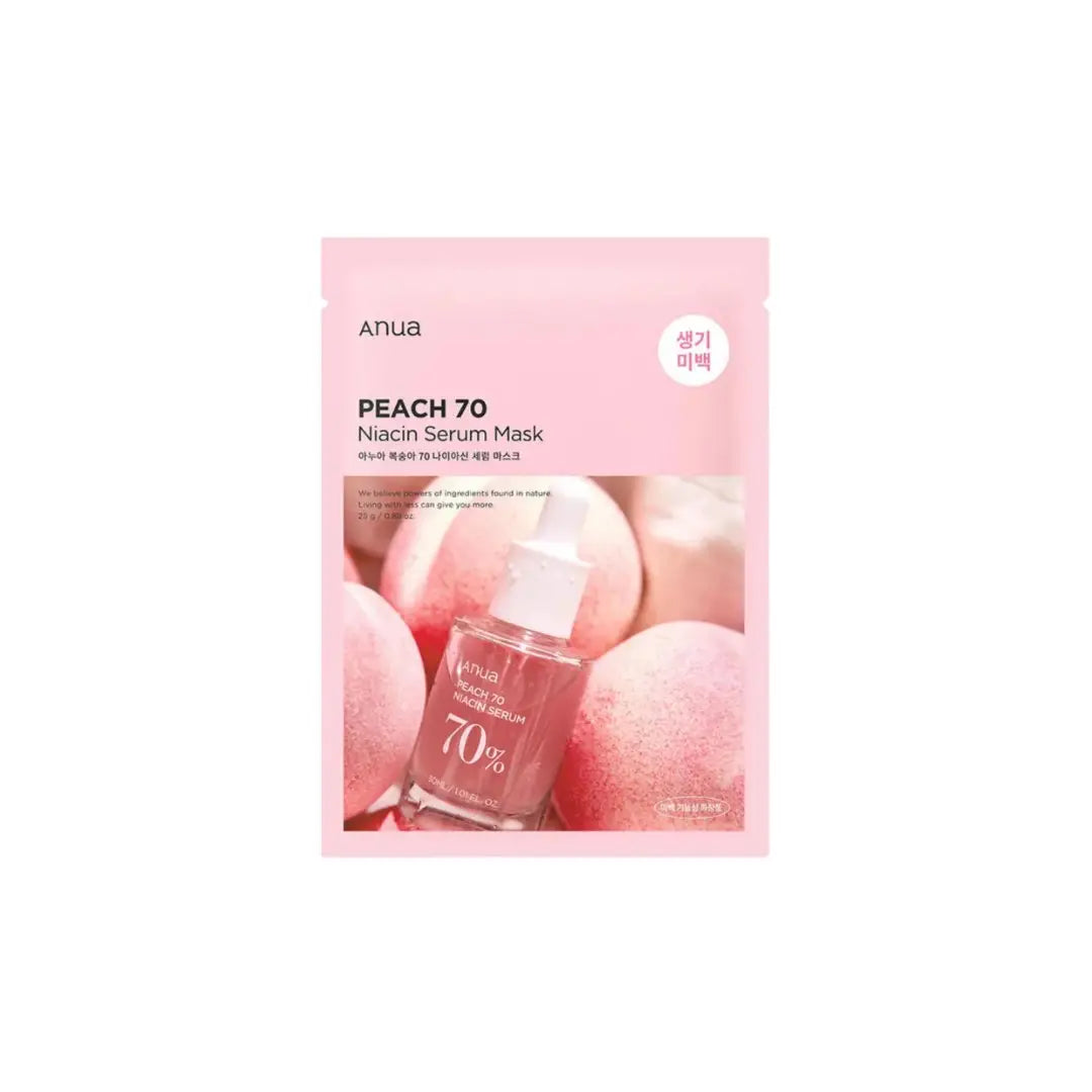 Anua Peach 70 Niacin Serum Mask 1pc by Anua – Sheet Mask