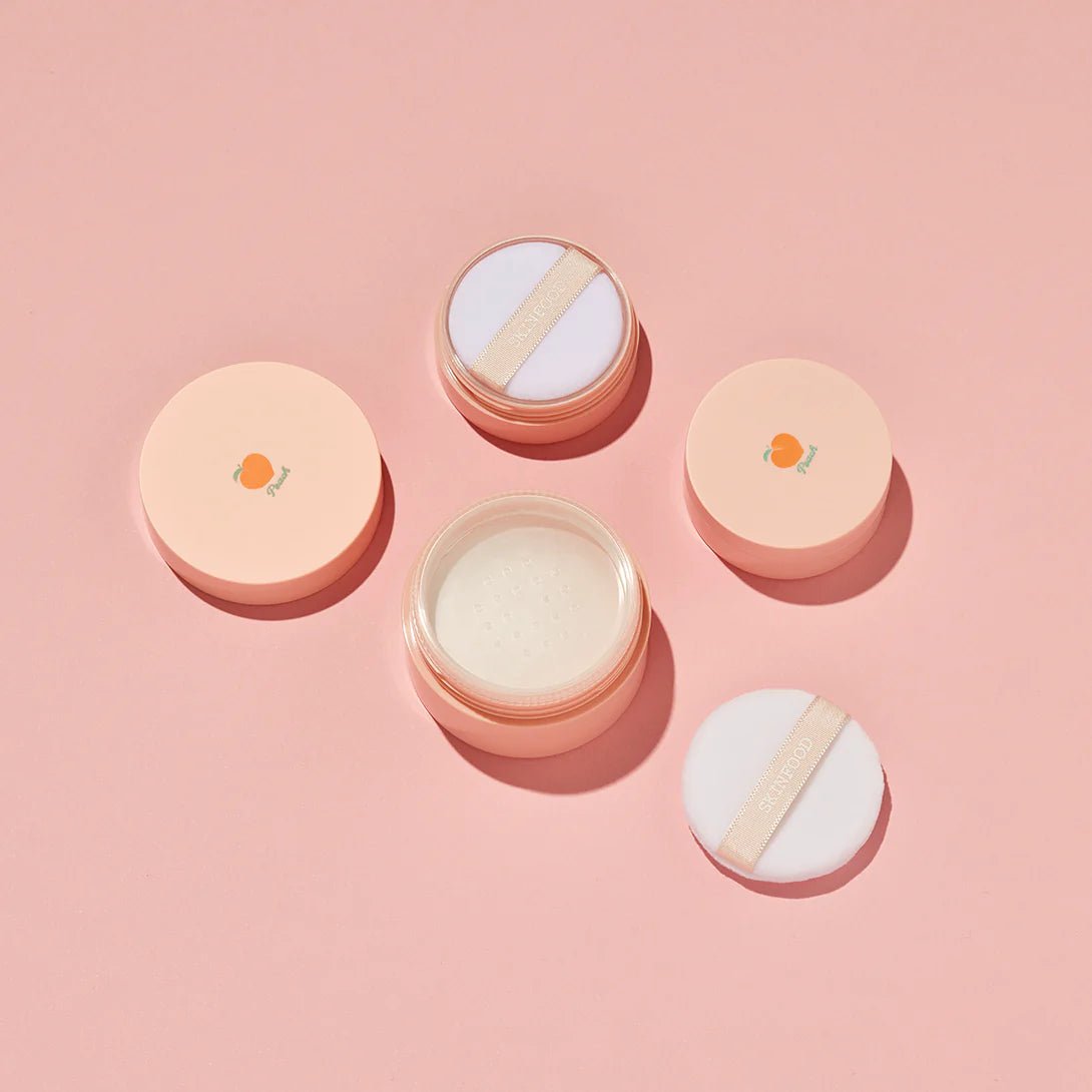 Peach Cotton Multi Finish Powder - Skinfood | Kiokii and...