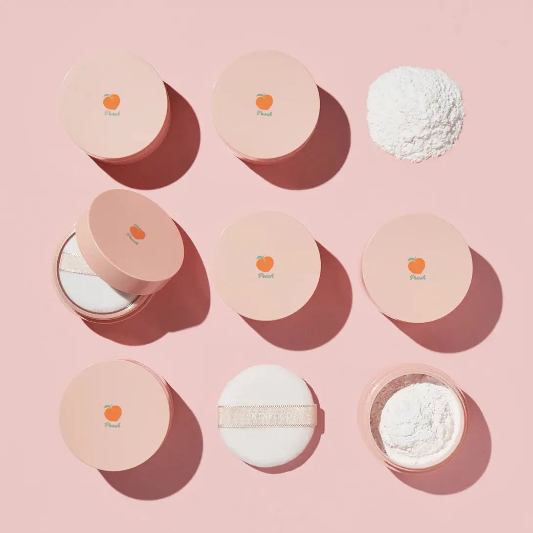 Skinfood Peach Cotton Multi Finish Powder by Skinfood – Setting Powder & Spray