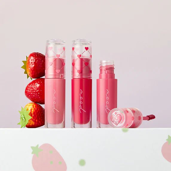 Peripera Ink Mood Glowy Tint Soft Berry Edition - 3 Colors by Peripera – Lip Tint & Stain