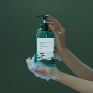 Pine Calming Cica Body Wash 400ml - Round Lab | Kiokii and...