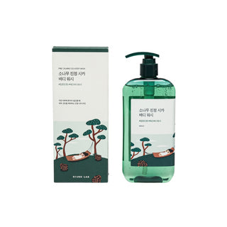 Pine Calming Cica Body Wash 400ml - Round Lab | Kiokii and...