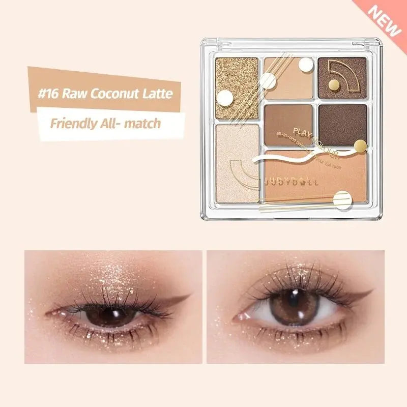 Judydoll Play Colour ALL - IN - ONE Palette by Judydoll – Eye Shadow