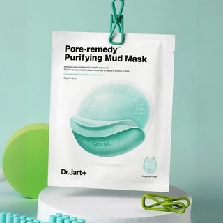 Pore Remedy Purifying Mud Mask (5 Sheets) - Dr.Jart+ | Kiokii and...