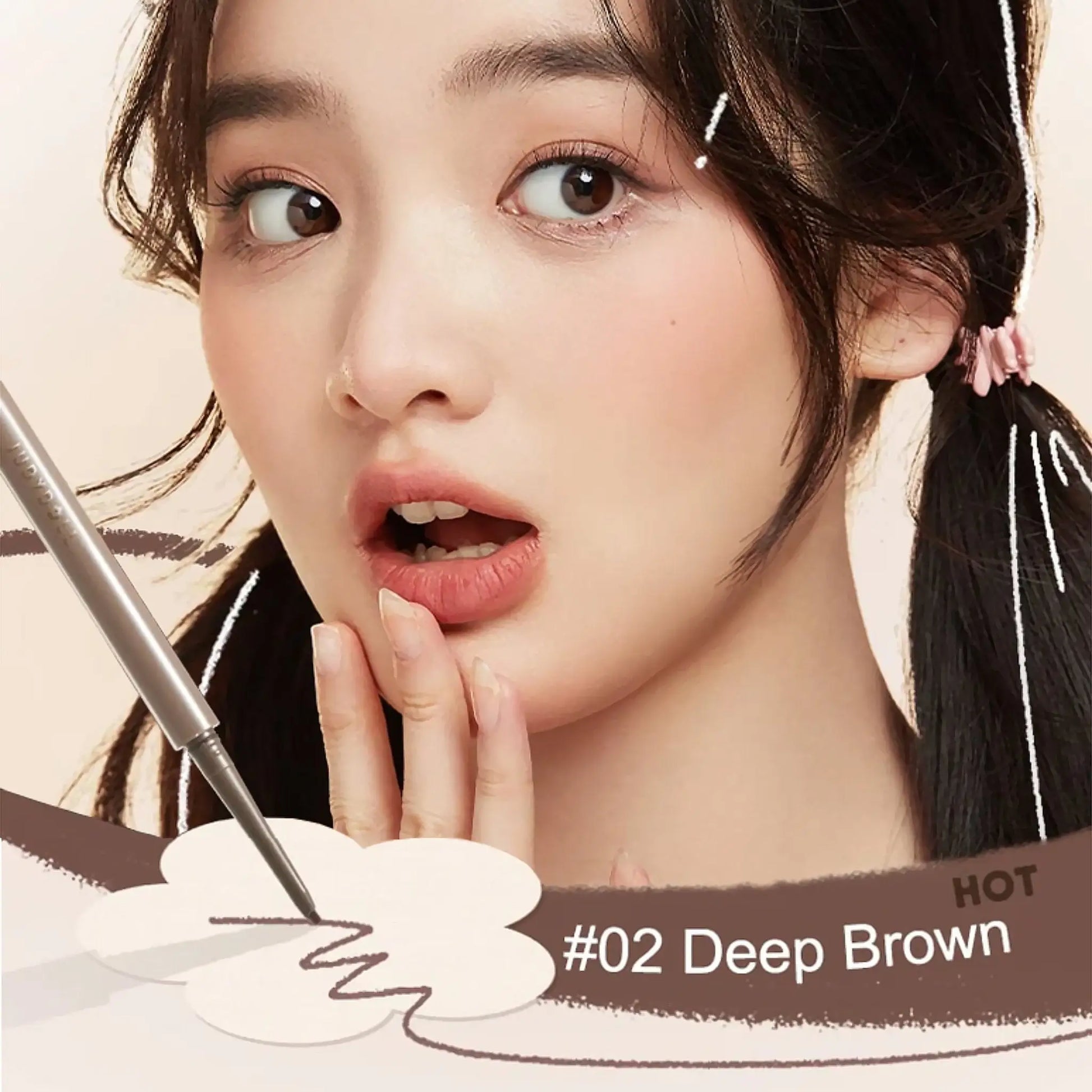 Judydoll Precisely Depicted Slim Gel Eyeliner (2 Colors) by Judydoll – Eyeliner