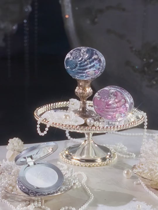 Load video: Flower Knows Shell's Jewel Collection Baked Powder (2 Shades)