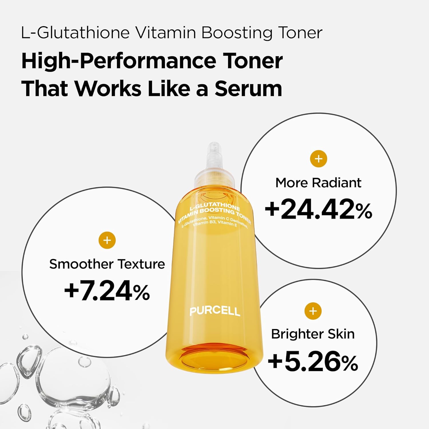 Purcell L - Glutathione Vitamin Boosting Toner 150ml by Purcell – Toner & Essence