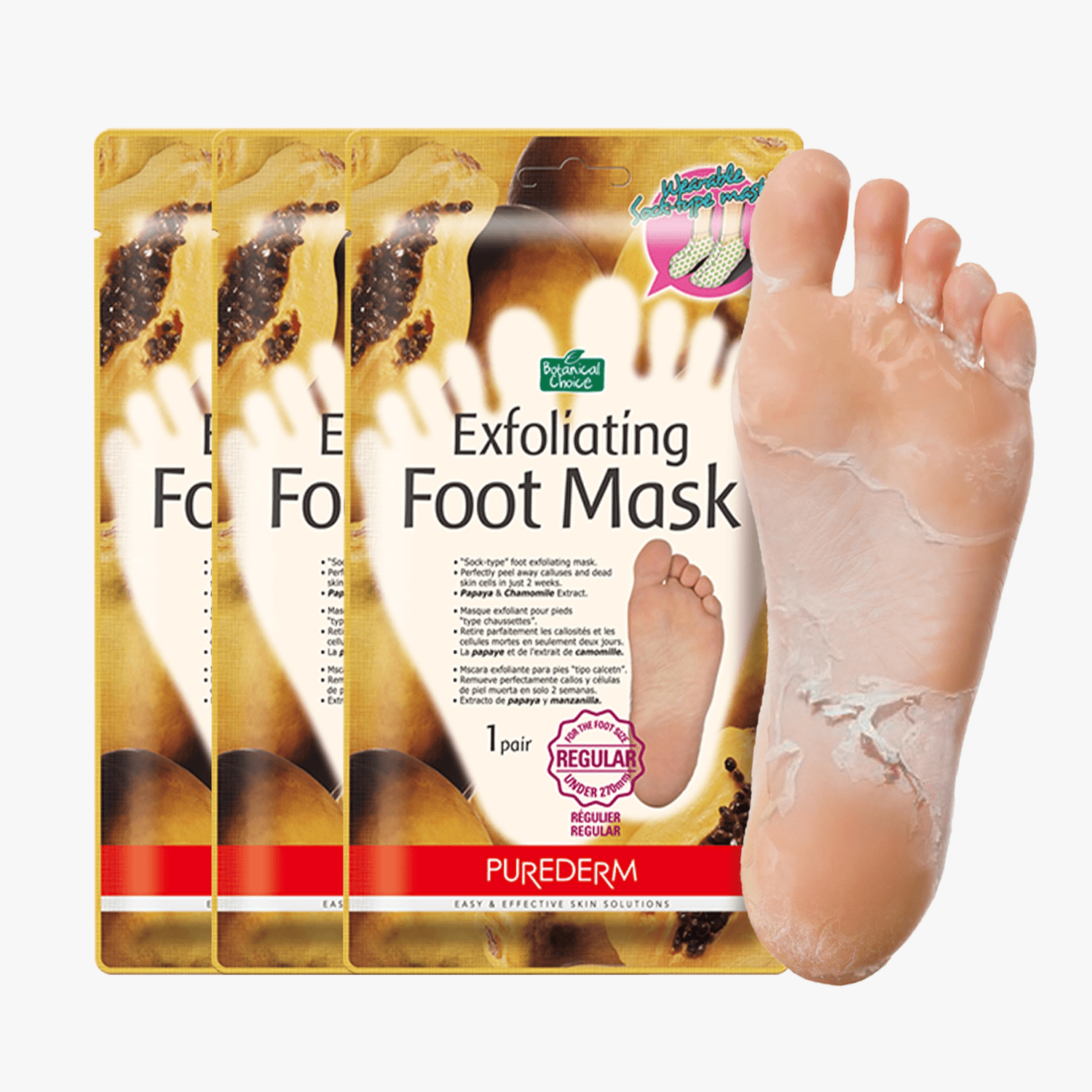 PUREDERM Exfoliating Foot Mask 1pc by PUREDERM – Foot Care