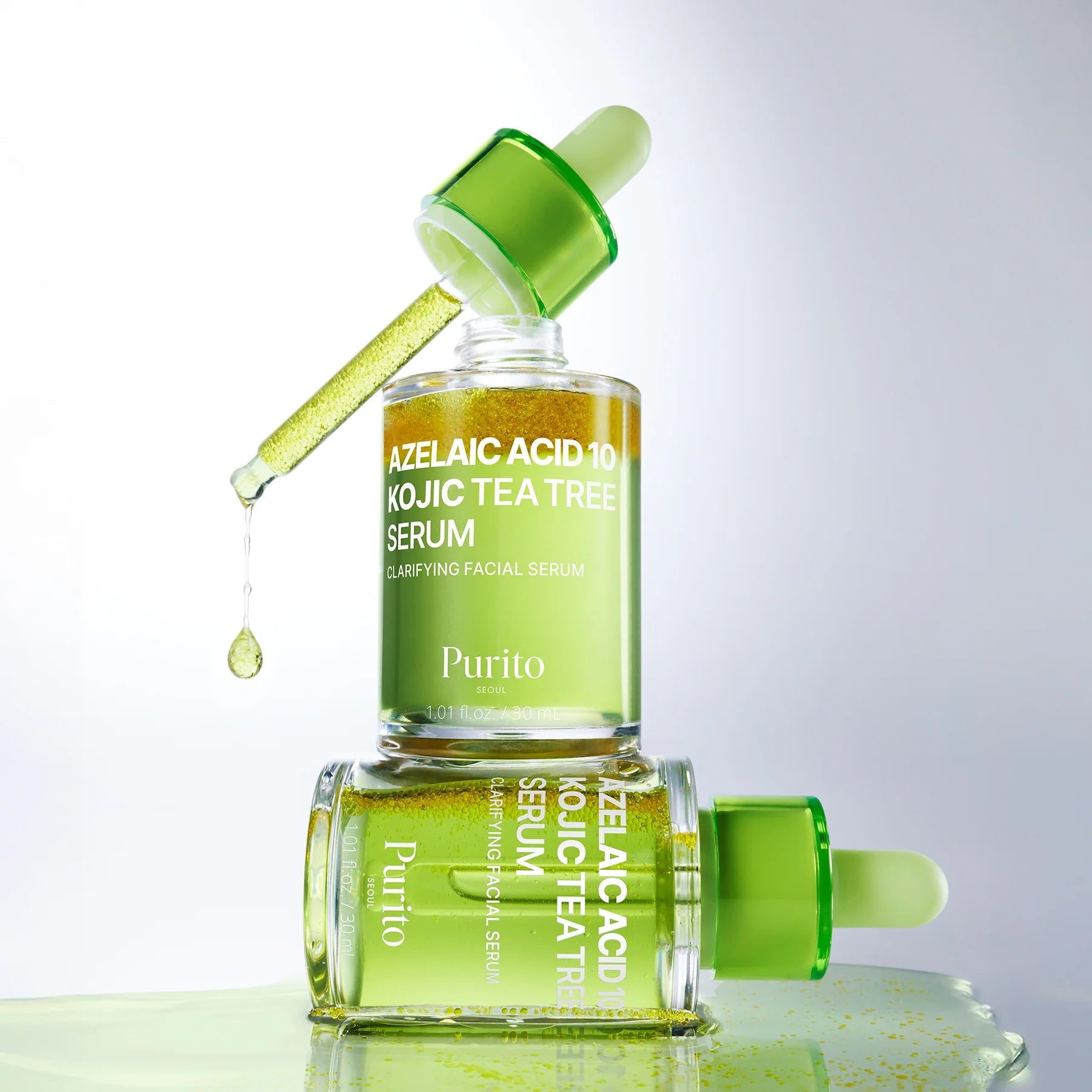 Purito Azelaic Acid 10 Kojic Tea Tree Serum 30ml by Purito – Serum & Ampoule