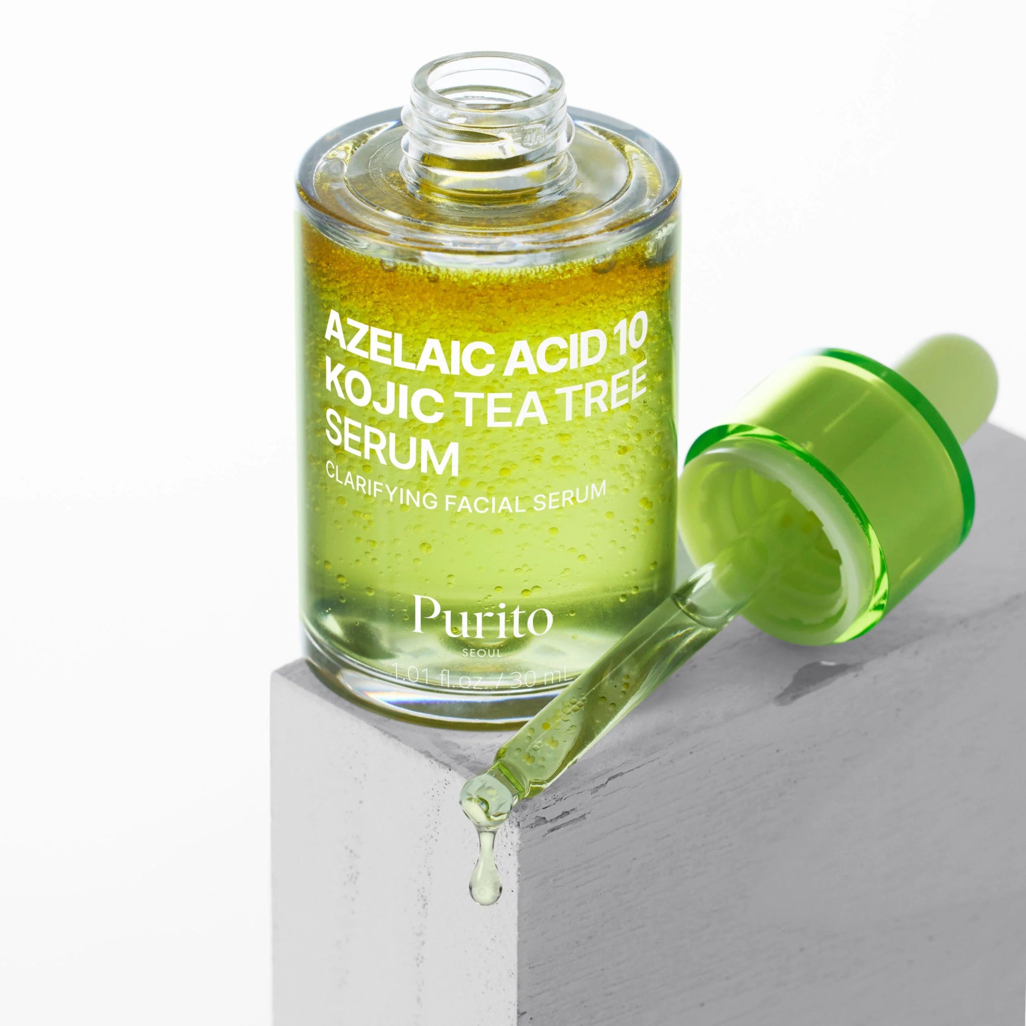Purito Azelaic Acid 10 Kojic Tea Tree Serum 30ml by Purito – Serum & Ampoule
